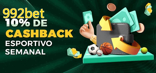 10% de bônus de cashback na 992bet